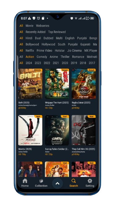 Action Movies Online