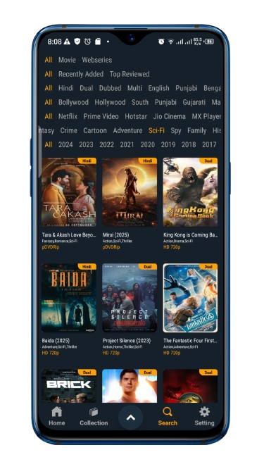 Sci-Fi Movies Online